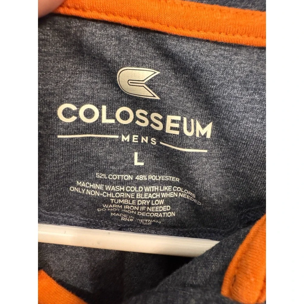 Auburn‎ University Colosseum Men's Embroidered Polo Size Large